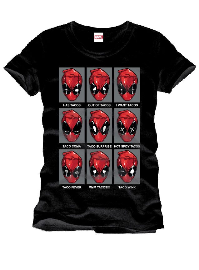 Φωτογραφία προϊόντος: GR Deadpool T-Shirt Tacos Head L