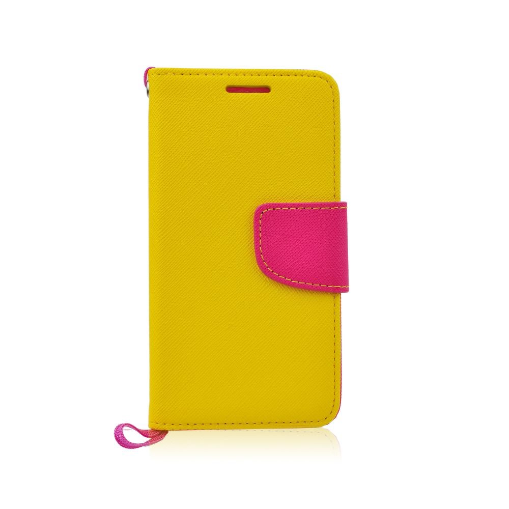 Φωτογραφία προϊόντος: Θήκη Book Cover Fancy FORCELLγια HTC M9 (Κίτρινο /Ροζ)