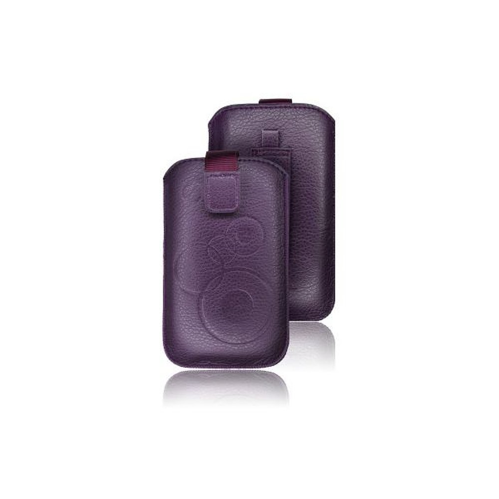 Φωτογραφία προϊόντος: Forcell Deko Case - HTC Desire C/S5360 Galaxy Y/S6500 Galaxy Mini 2/LG L3 violet