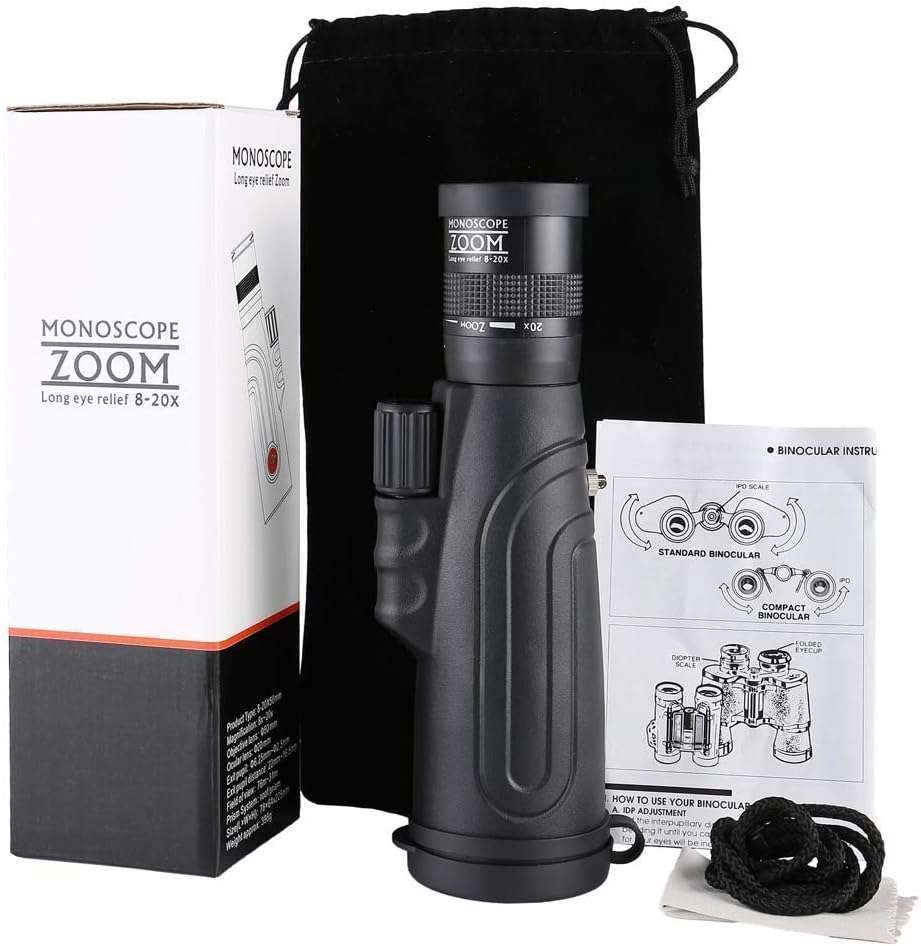 Φωτογραφία προϊόντος: Μονόκυαλο Long eye relief zoom 8-20x50 Zoom DT11