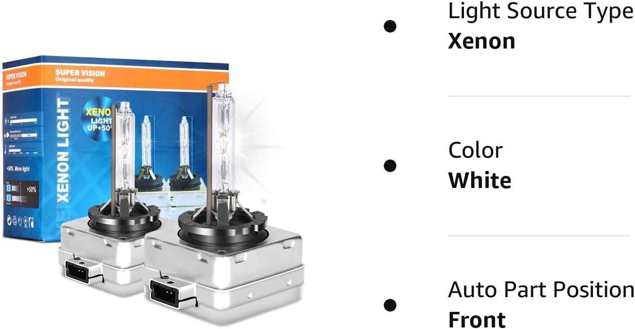 Φωτογραφία προϊόντος: Super Vision Xenon Λάμπες D1R 6000Κ - 2 τεμάχια