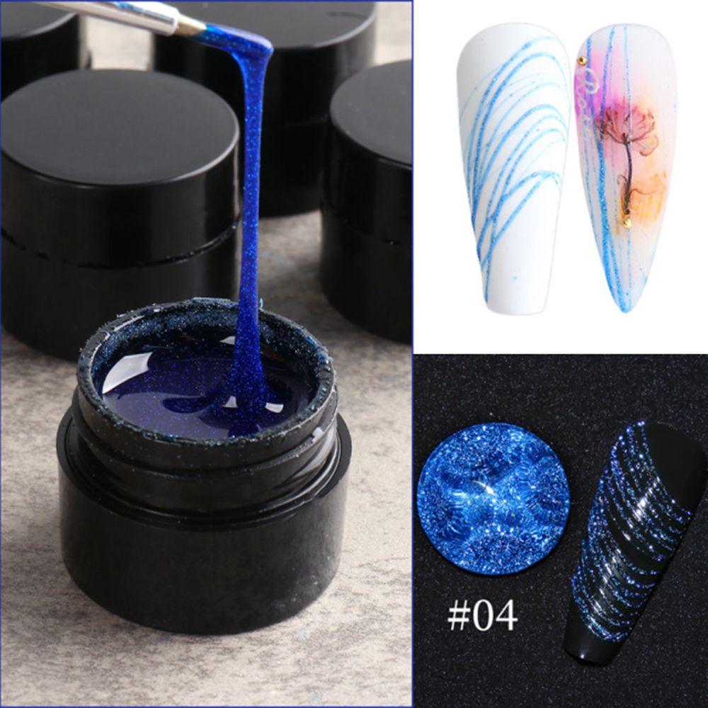 Φωτογραφία προϊόντος: Vicky nail metalic Spider nail art gel σε μπλέ χρώμα 5ml