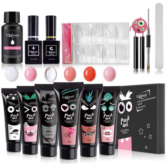 Φωτογραφία προϊόντος: Mobray Poly Fast Gel Χτίσιμου Νυχιών (KIT)