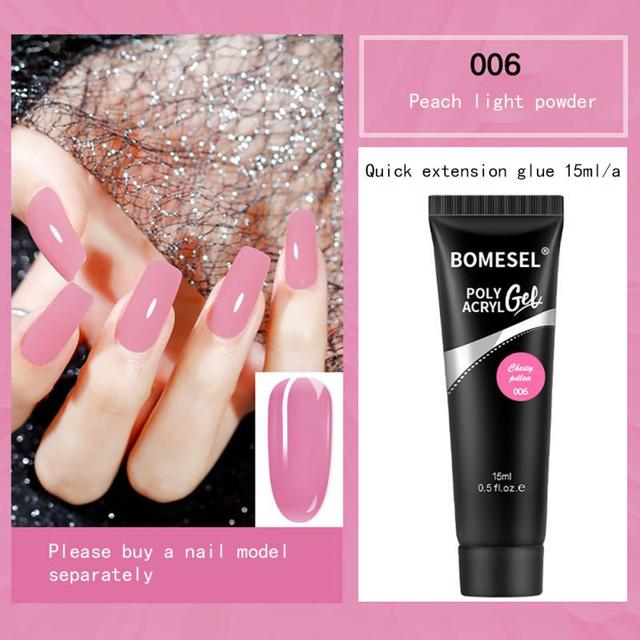 Φωτογραφία προϊόντος: Gel χτισίματος Bomesel polyacryl gel UV/LED 30ML 006