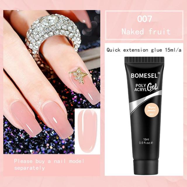 Φωτογραφία προϊόντος: Gel χτισίματος – Bomesel polyacryl gel UV/LED 60ML 007