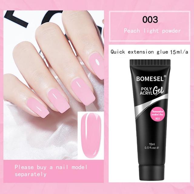 Φωτογραφία προϊόντος: Gel χτισίματος – Bomesel polyacryl gel UV/LED 60ML 003