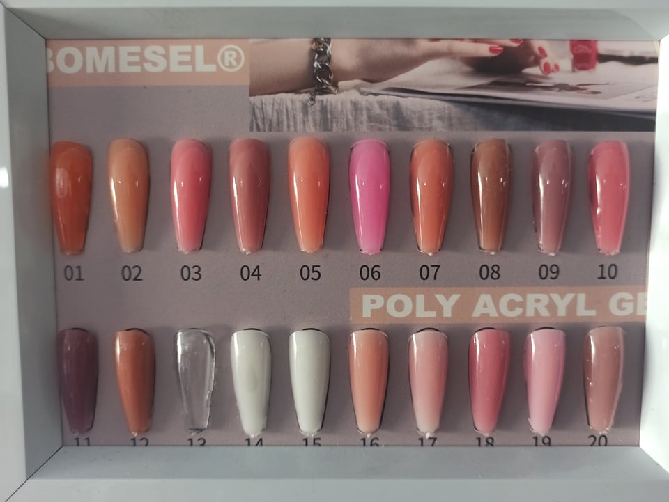 Φωτογραφία προϊόντος: Gel χτισίματος Bomesel Polyacryl Gel UV/LED 60ML 016