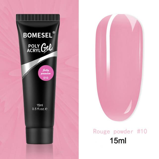 Φωτογραφία προϊόντος: Gel χτισίματος Bomesel Polyacryl gel UV/LED 60ML 010