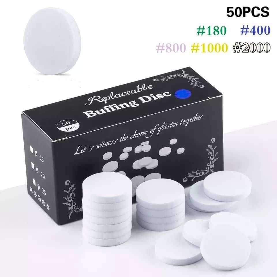 Φωτογραφία προϊόντος: Ανταλλακτικά Buffing disc Φ25mm 50τμχ + στέλεχος