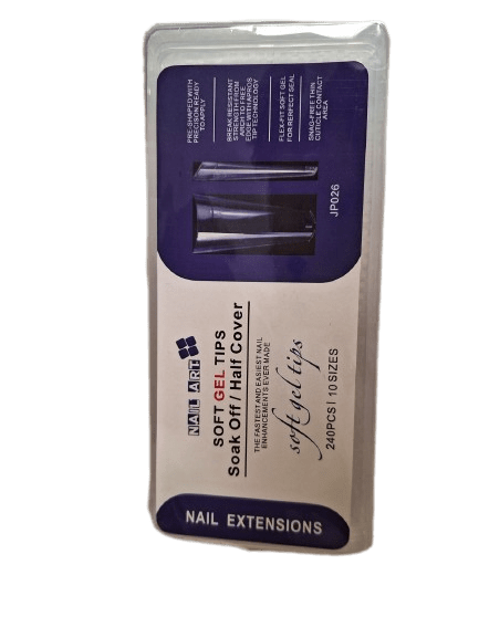 Φωτογραφία προϊόντος: Soak off gel tips medium, 240 τμχ, 12 μεγέθη (002)
