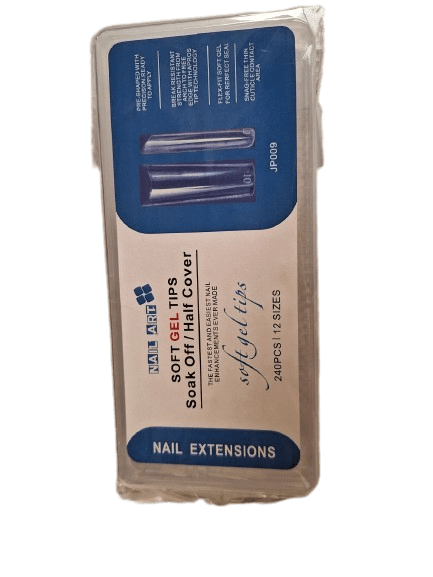 Φωτογραφία προϊόντος: Soak off gel tips Medium 240 τμχ 12 μεγέθη 009