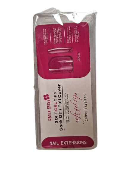 Φωτογραφία προϊόντος: Soak off gel tips medium 240 τμχ 12 μεγέθη 004