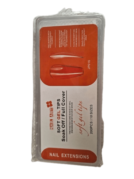 Φωτογραφία προϊόντος: Soak off gel tips medium 240 τμχ – 12 μεγέθη (007)