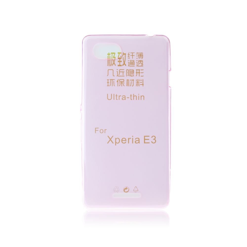 Φωτογραφία προϊόντος: Θήκη Back Cover Ultra Slim Forcell για Sony Xperia E3 (Ροζ)