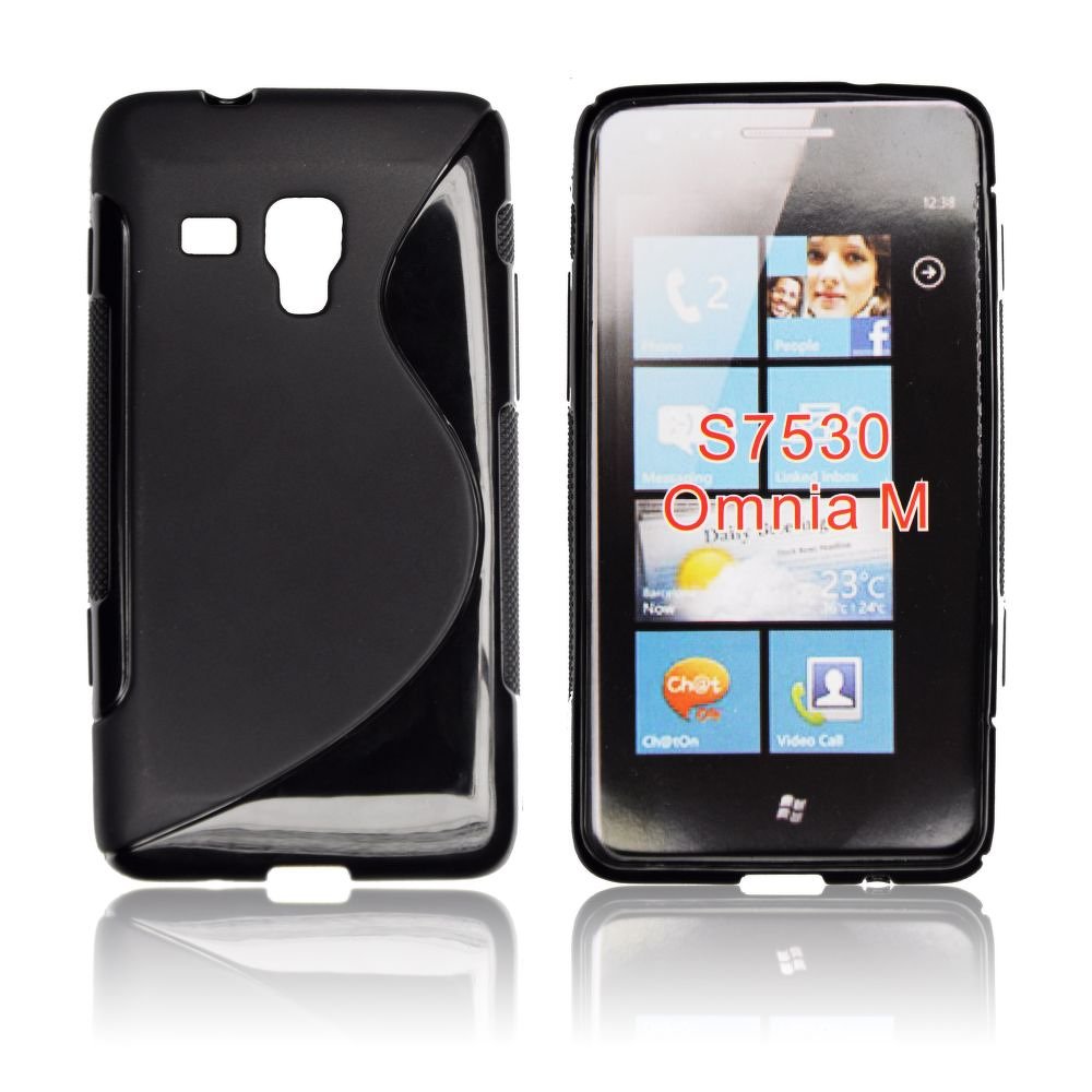 Φωτογραφία προϊόντος: Θήκη Back Cover S-Line Forcell για Samsung S7530 Omnia M (Μαύρο)