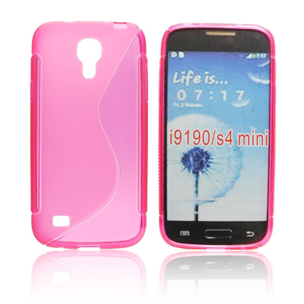 Φωτογραφία προϊόντος: Θήκη Back Cover S-Line για Samsung Galaxy S4 Mini (Ροζ)