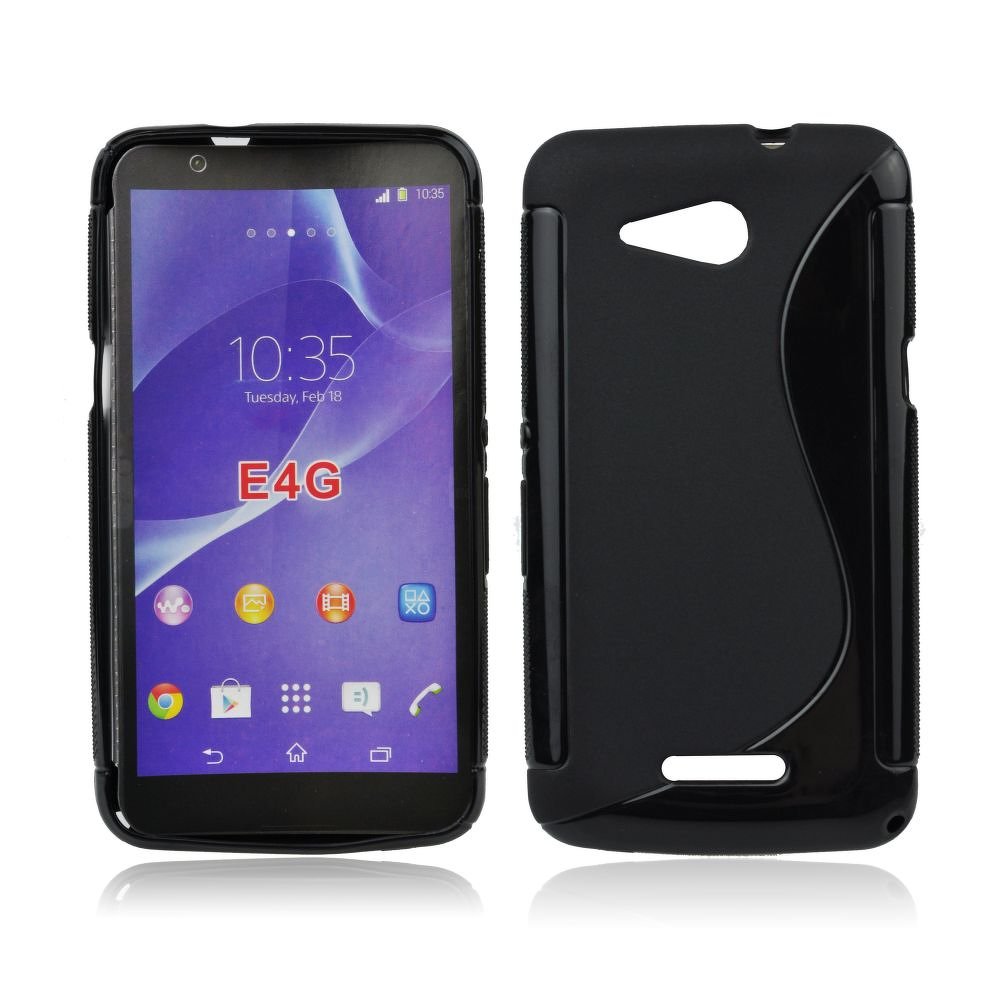 Φωτογραφία προϊόντος: Θήκη Back Cover S-Line Forcell για Sony Xperia E4G (Μαύρο)