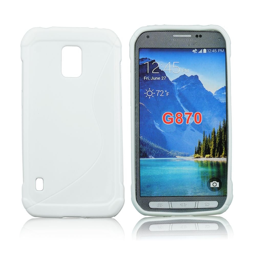Φωτογραφία προϊόντος: Θήκη Back Cover S-Line για Samsung Galaxy S5 Activ (Άσπρο) TE5901737230362