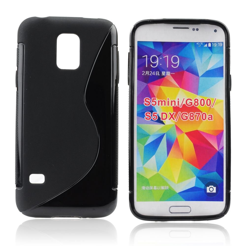 Φωτογραφία προϊόντος: Θήκη Back Cover S-Line Forcell για Samsung Galaxy S5 mini (Μαύρο)