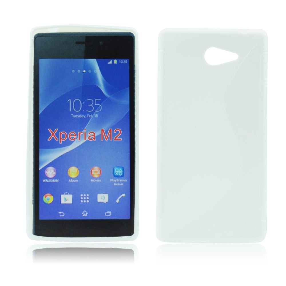 Φωτογραφία προϊόντος: Θήκη Back Cover S-Line Forcell για Sony Xperia M2 (Άσπρο)