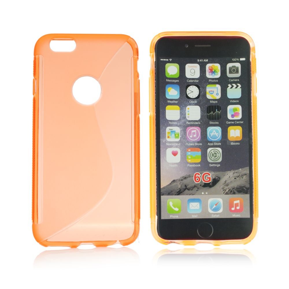 Φωτογραφία προϊόντος: Θήκη Back Cover S-Line για Apple Iphone 6 (πορτοκαλί) TE5901737242389