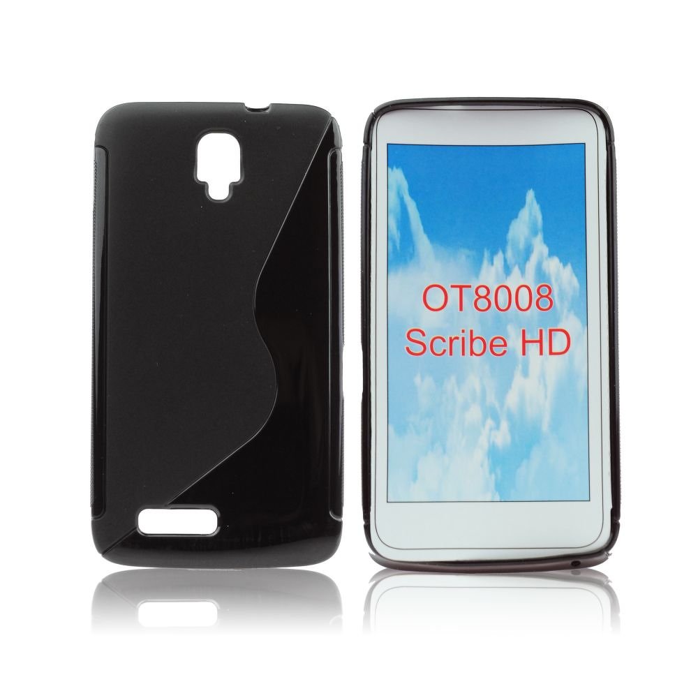 Φωτογραφία προϊόντος: Θήκη Back Cover S-Line Forcell για Alcatel One Touch Scribe HD 8008 (Μαύρο)