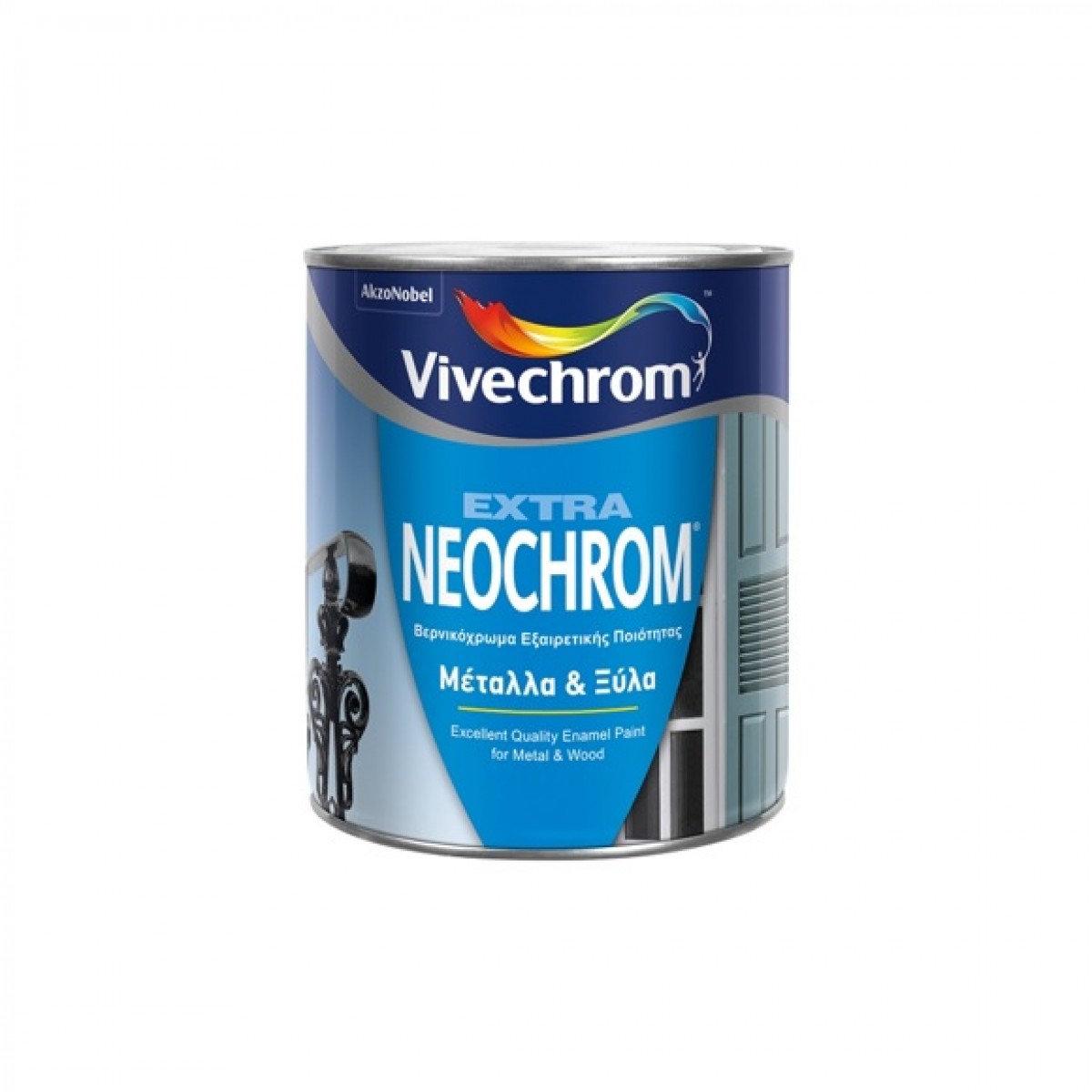 Φωτογραφία προϊόντος: EXTRA NEOCHROM 750ml ΜΑΥΡΟ ΜΑΤ 24Μ (VIVECHROM)
