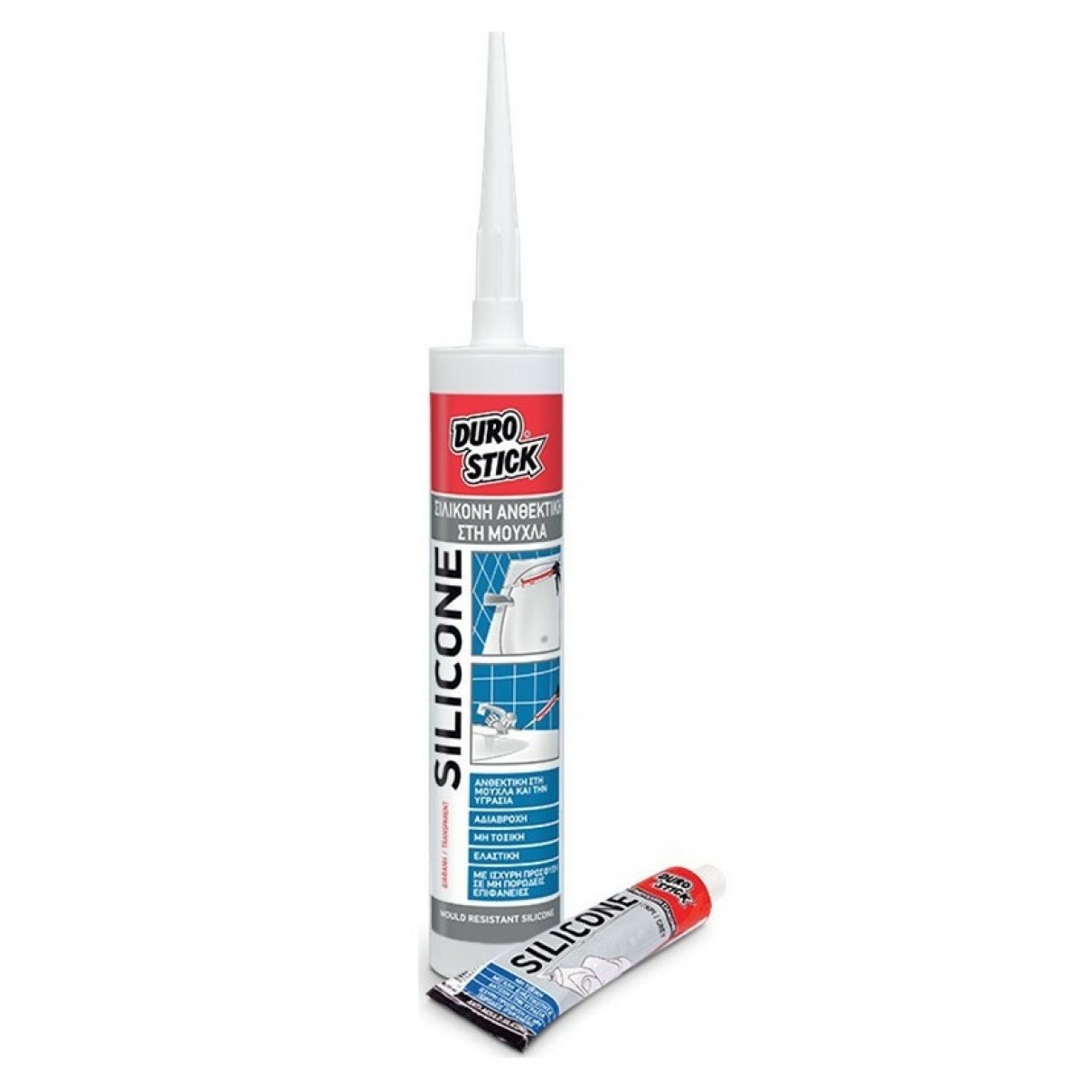 Φωτογραφία προϊόντος: DUROSTICK Σιλικόνη Καφέ 280ml