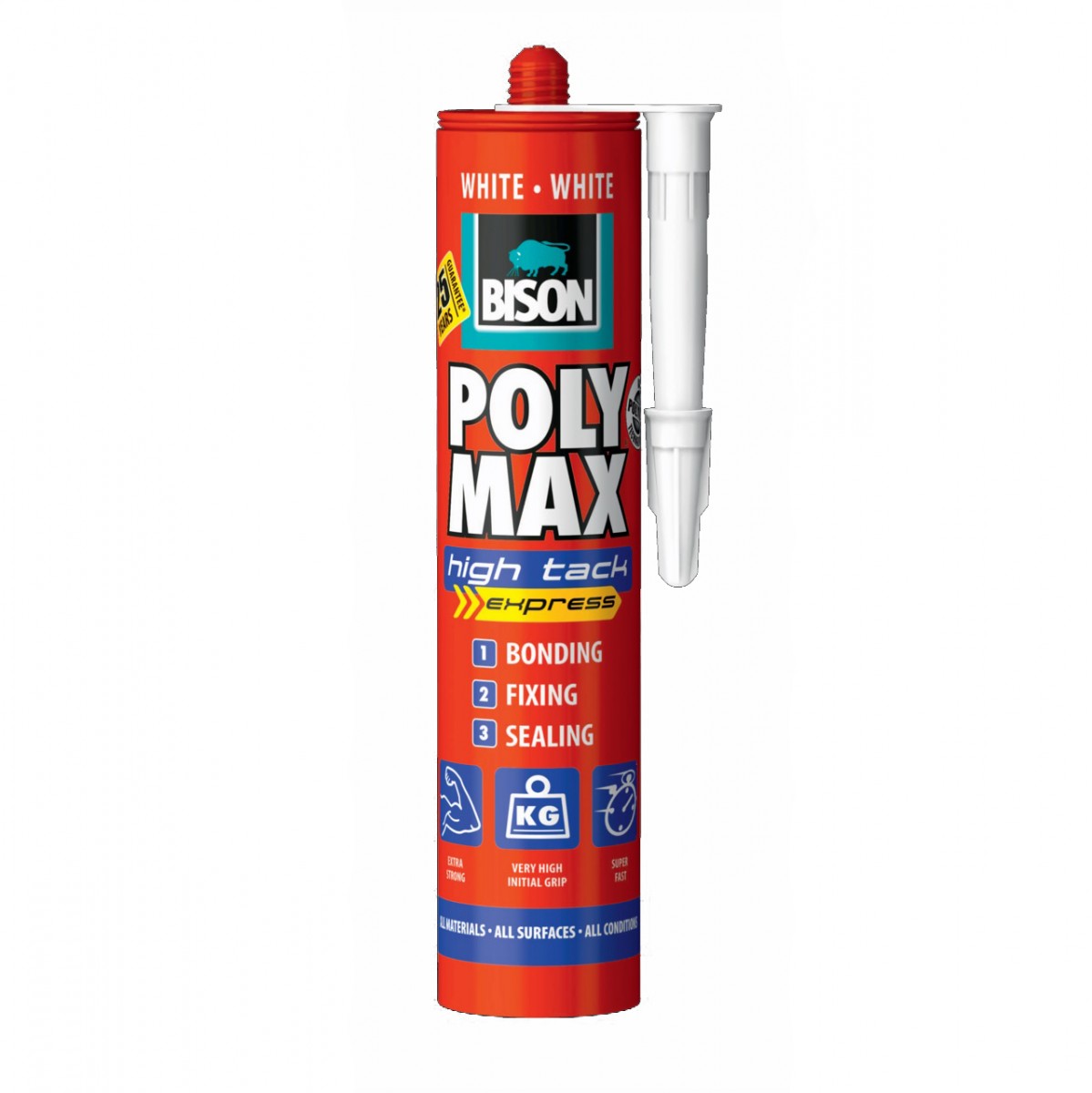 Φωτογραφία προϊόντος: POLY MAX HIGH TACK EXPRESS ΛΕΥΚΗ 425gr (22632)