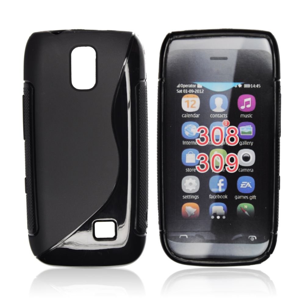 Φωτογραφία προϊόντος: Θήκη Back Cover S-Line Forcell για Microsoft 308 (Μαύρο) TE5901737097804