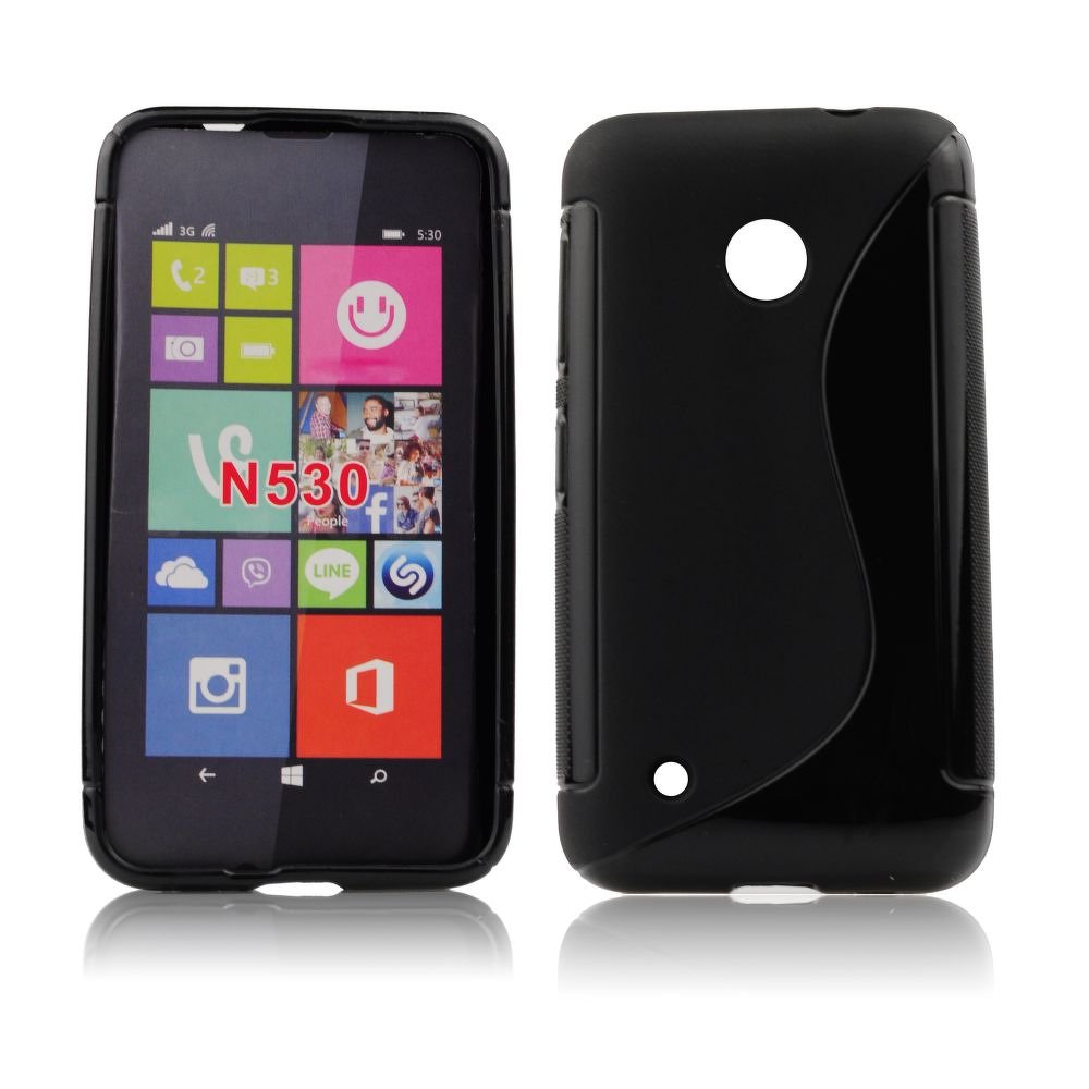Φωτογραφία προϊόντος: Θήκη Back Cover S-Line Forcell για NOKIA 530 (Μαύρο)