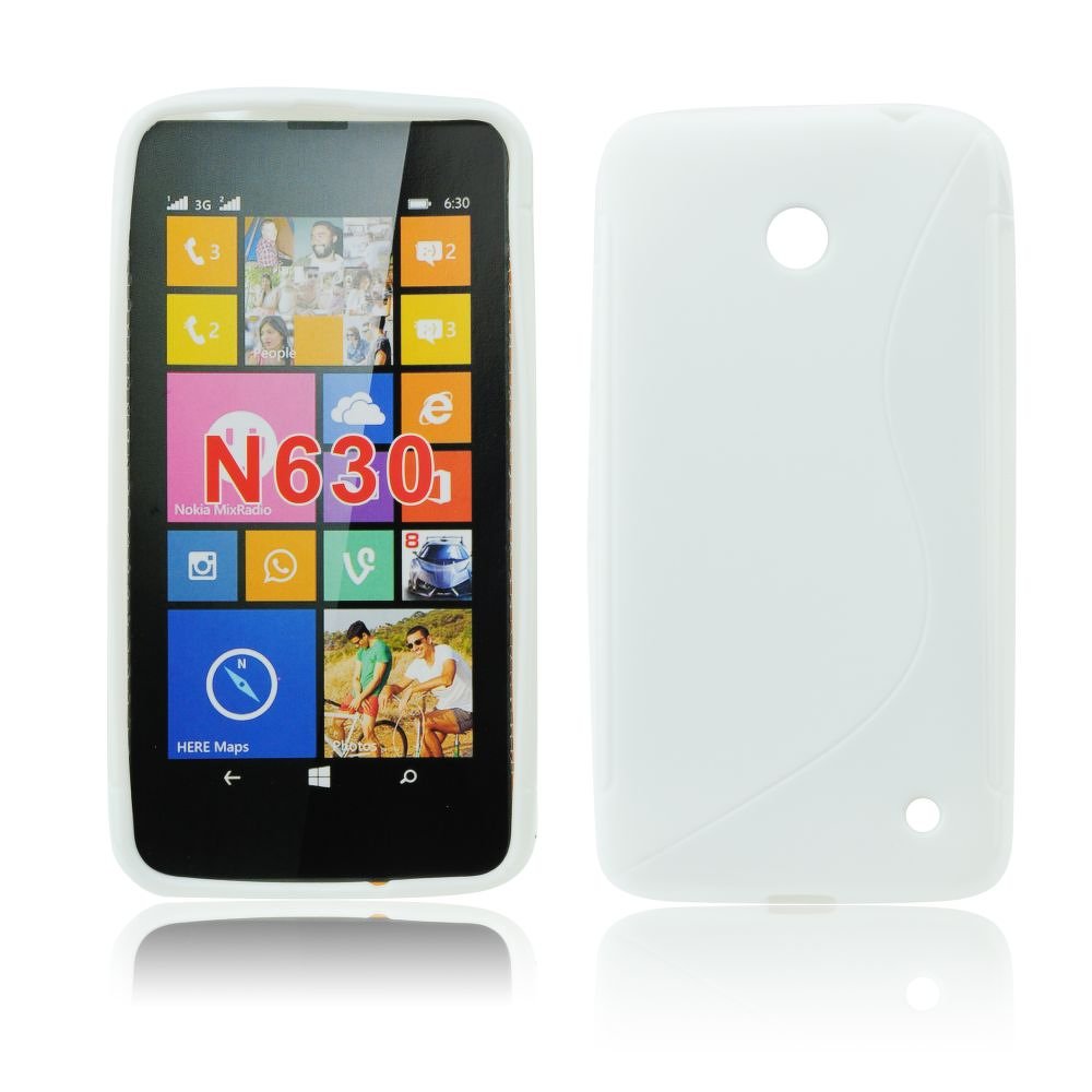 Φωτογραφία προϊόντος: Θήκη Back Cover S-Line Forcell για Nokia 630/635 (Άσπρο)