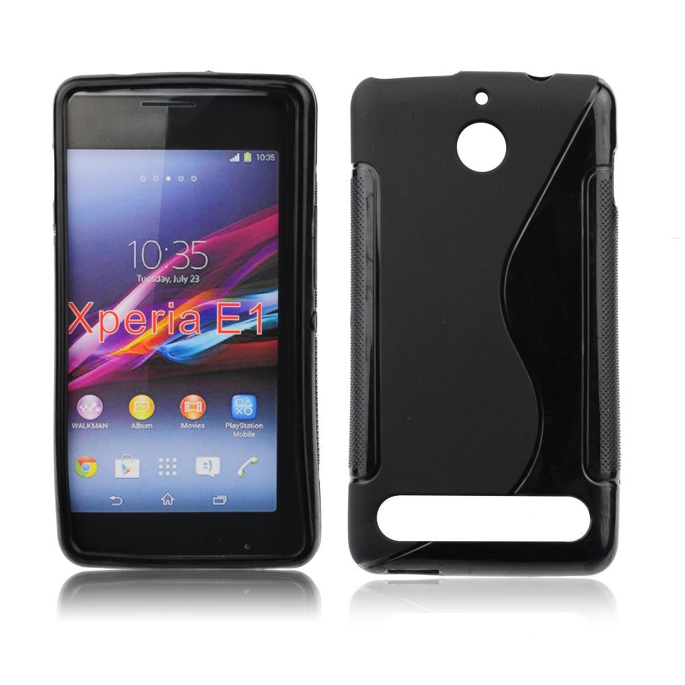 Φωτογραφία προϊόντος: Θήκη Back Cover S-Line Forcell για Sony Xperia E1(Μαύρο)