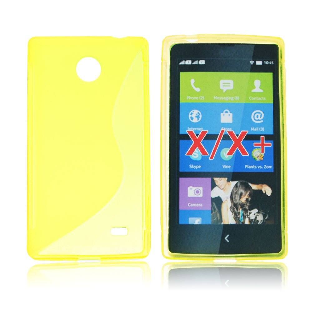 Φωτογραφία προϊόντος: Θήκη Back Cover S-Line Forcell για Nokia X (Κίτρινο)