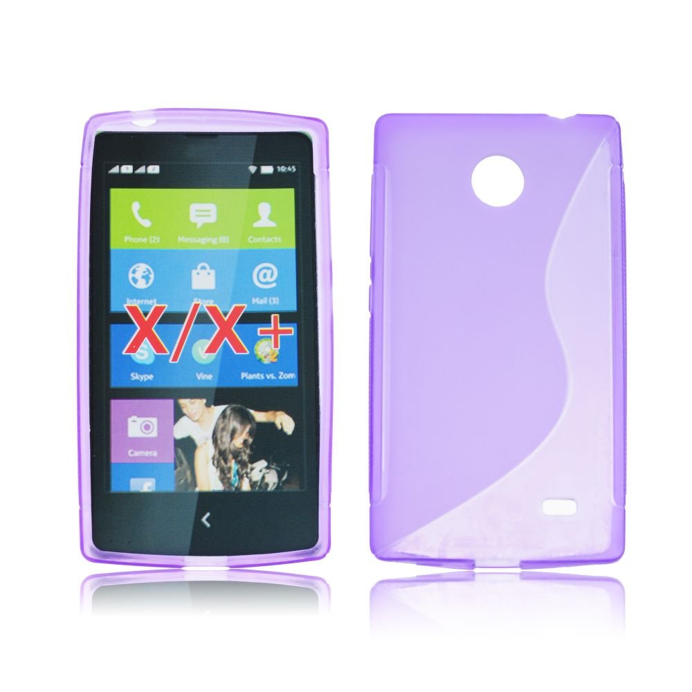 Φωτογραφία προϊόντος: Θήκη Back Cover S-Line Forcell για Nokia X (Μωβ)