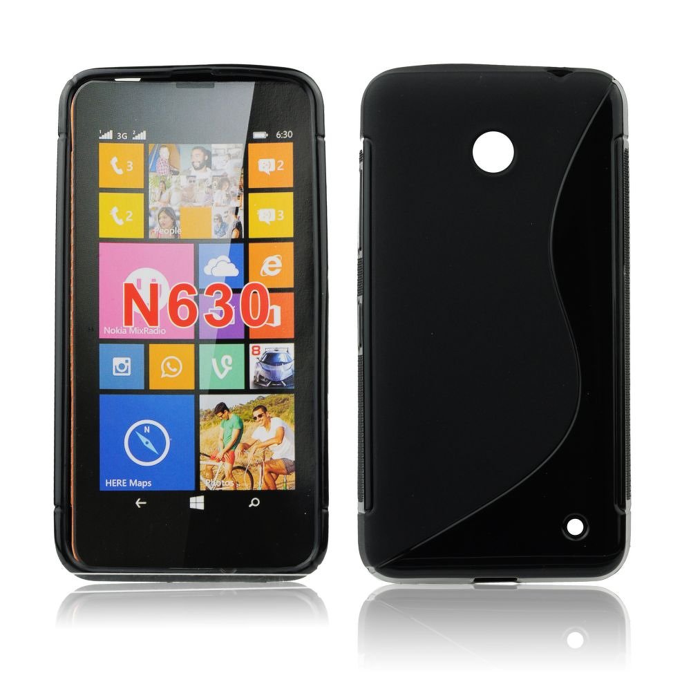 Φωτογραφία προϊόντος: Θήκη Back Cover S-Line Forcell για Microsoft Lumia 630/635 (Μαύρο) TE5901737228796