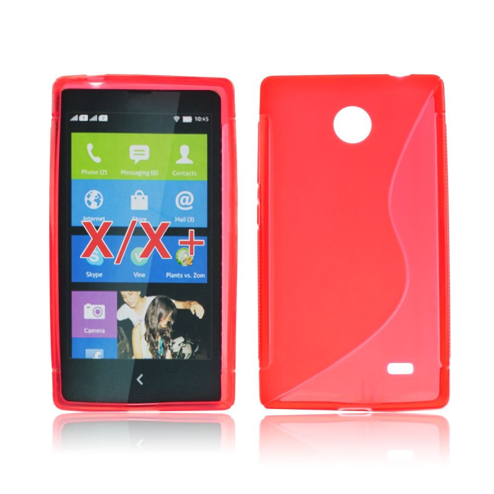 Φωτογραφία προϊόντος: Θήκη Back Cover S-Line Forcell για Nokia X (Κόκκινο)