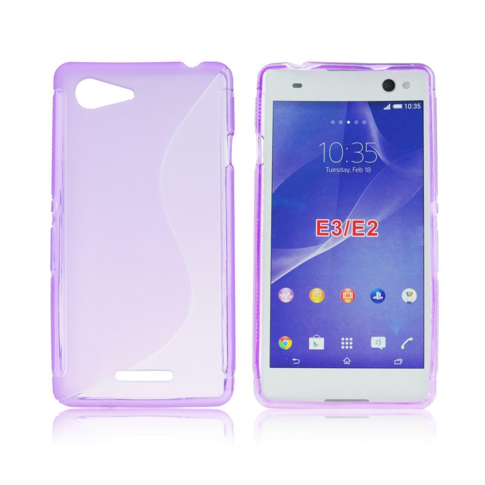 Φωτογραφία προϊόντος: ΟΕΜ Θήκη Back Cover S-Line για SONY Xperia E3 ( Μωβ)