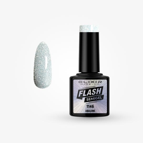 Φωτογραφία προϊόντος: Elixir Makeup Elixir Flash Semi Gel (Ημιμόνιμο Bερνίκι) - 1146 (Abalone) 8ml
