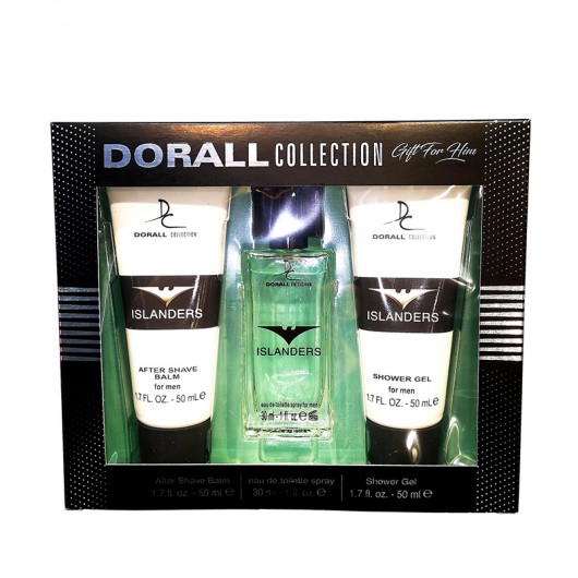 Φωτογραφία προϊόντος: Dorall Collection Islanders Gift Him (After Shave Balm 50ml, Eau de Toilette 30ml, Eau Shower Gel 50ml)