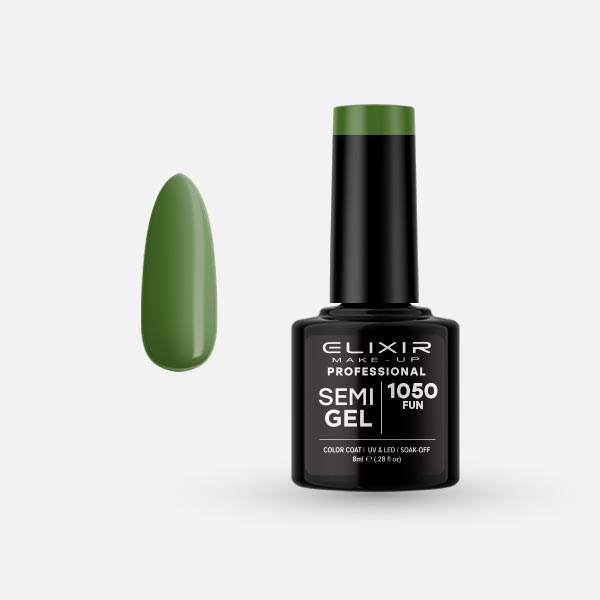 Φωτογραφία προϊόντος: Elixir Makeup Elixir Make-Up Semigel Nail Polish (Fun) #1050 8ml