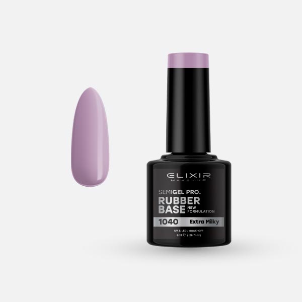 Φωτογραφία προϊόντος: Elixir Makeup Elixir Make-Up Semigel Rubber Base (Extra Milky) #1040 8ml