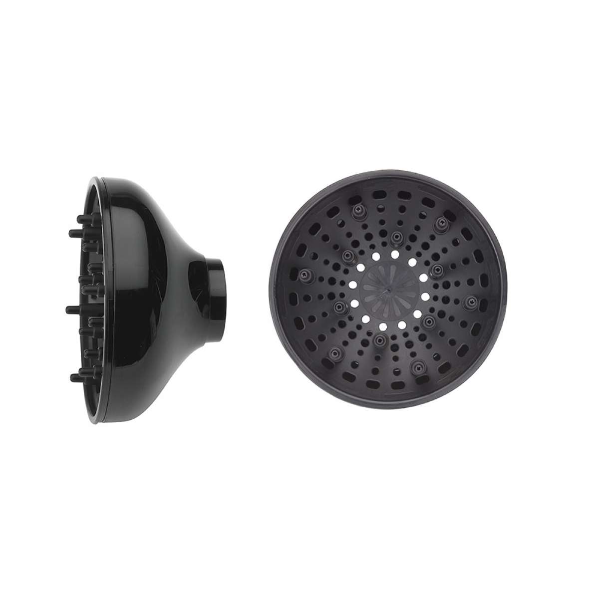 Φωτογραφία προϊόντος: GammaPiu Diffuser 044 Black – Φυσούνα Μαλλιών Universal για Πιστολάκι (εκτός 2000 + Turbostar)