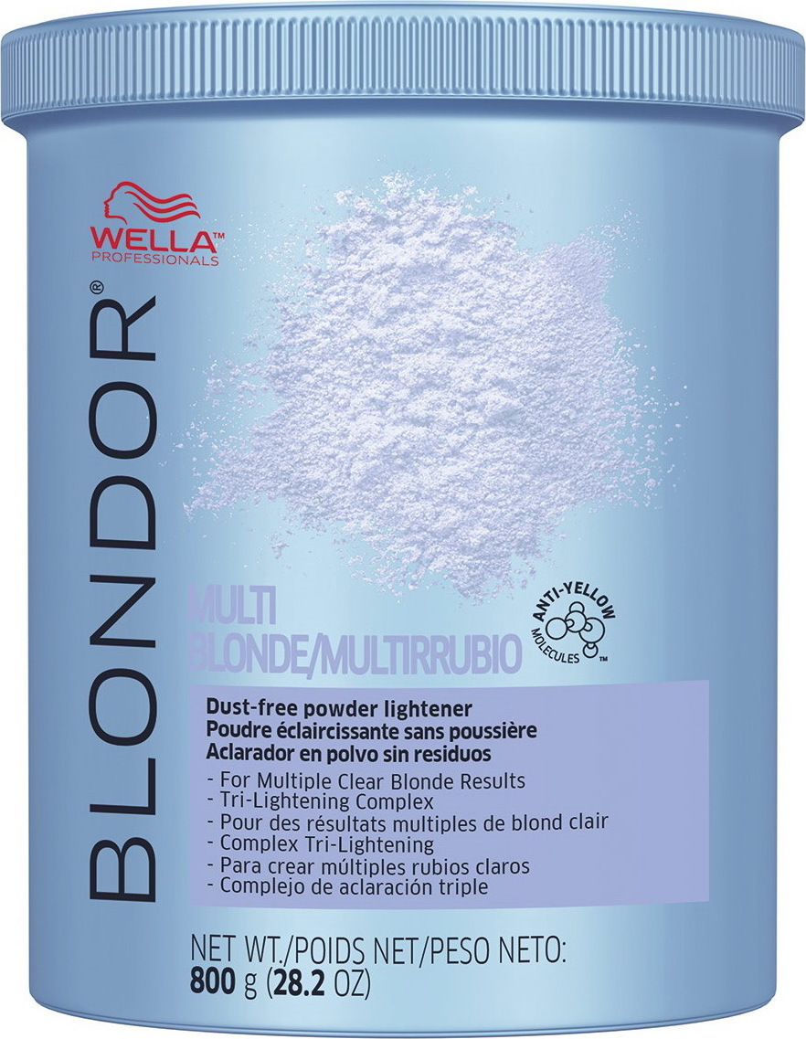 Φωτογραφία προϊόντος: Wella Professionals Wella Blondor Multi Blonde Σκόνη Ξανοίγματος έως 7 Τόνους 800gr