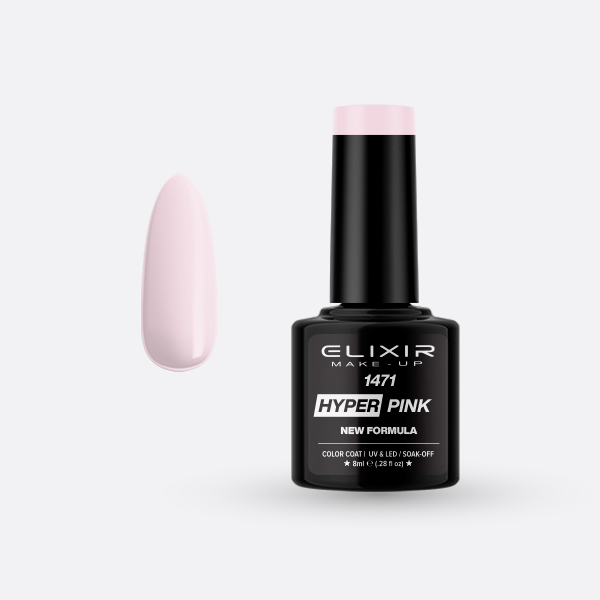 Φωτογραφία προϊόντος: Elixir Makeup Elixir Make-Up Semigel Nail Polish (Hyper Pink) #1471