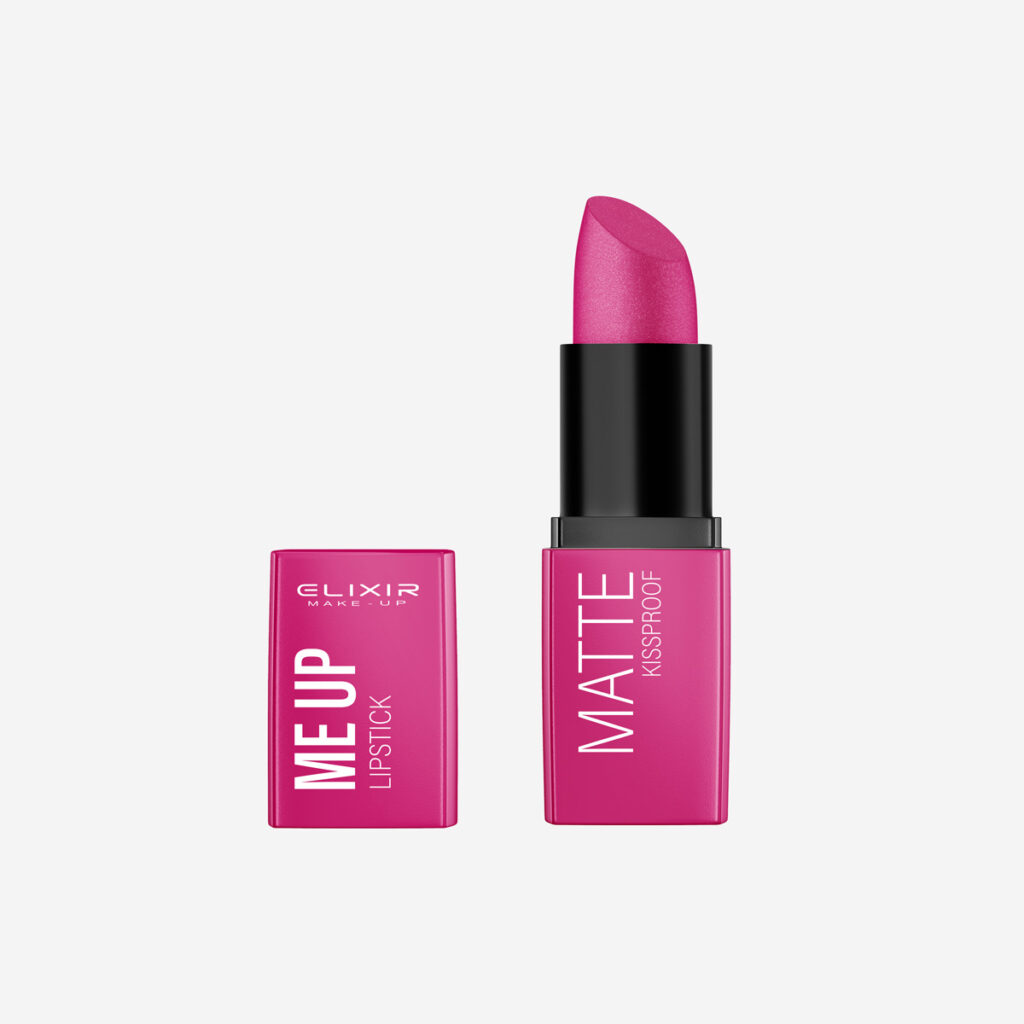 Φωτογραφία προϊόντος: Elixir Makeup Elixir Kissproof Matte Me Up #011 (Bergenia Rosy Red) 4,5gr