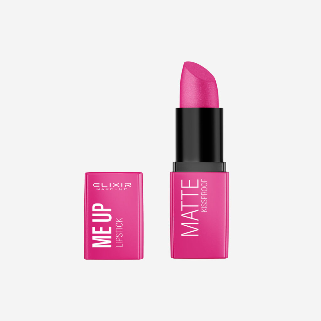 Φωτογραφία προϊόντος: Elixir Makeup Elixir Kissproof Matte Me Up #001 (Barbie Fuschia) 4,5gr