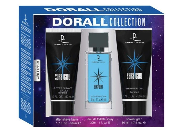Φωτογραφία προϊόντος: Dorall Collection Sara Qael Gift Set For Him (shower gel 50ml / άρωμα 30ml / after shave balm 50ml)