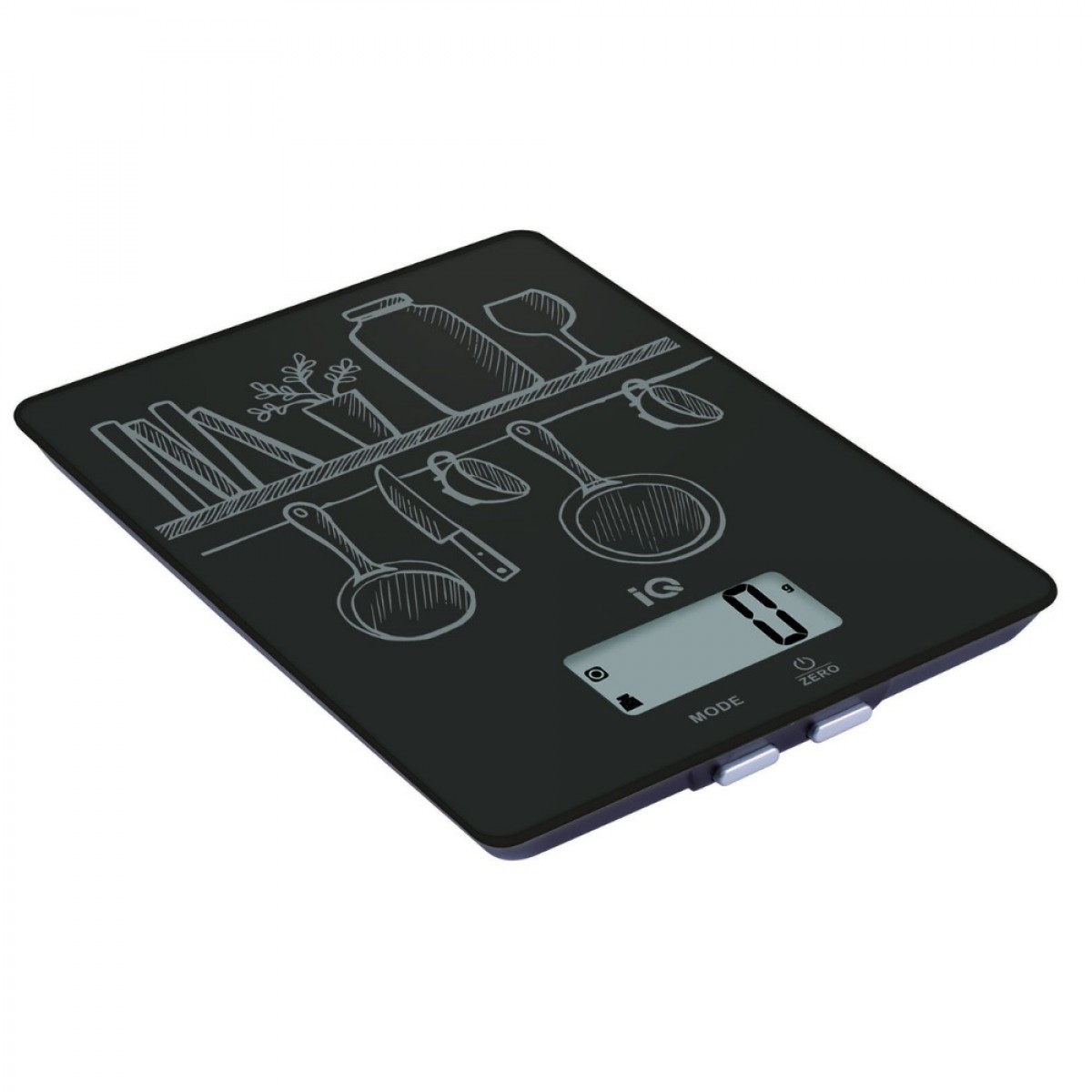 Φωτογραφία προϊόντος: ΖΥΓΑΡΙΑ ΚΟΥΖΝΑΣ IQ SC-734 BLACK