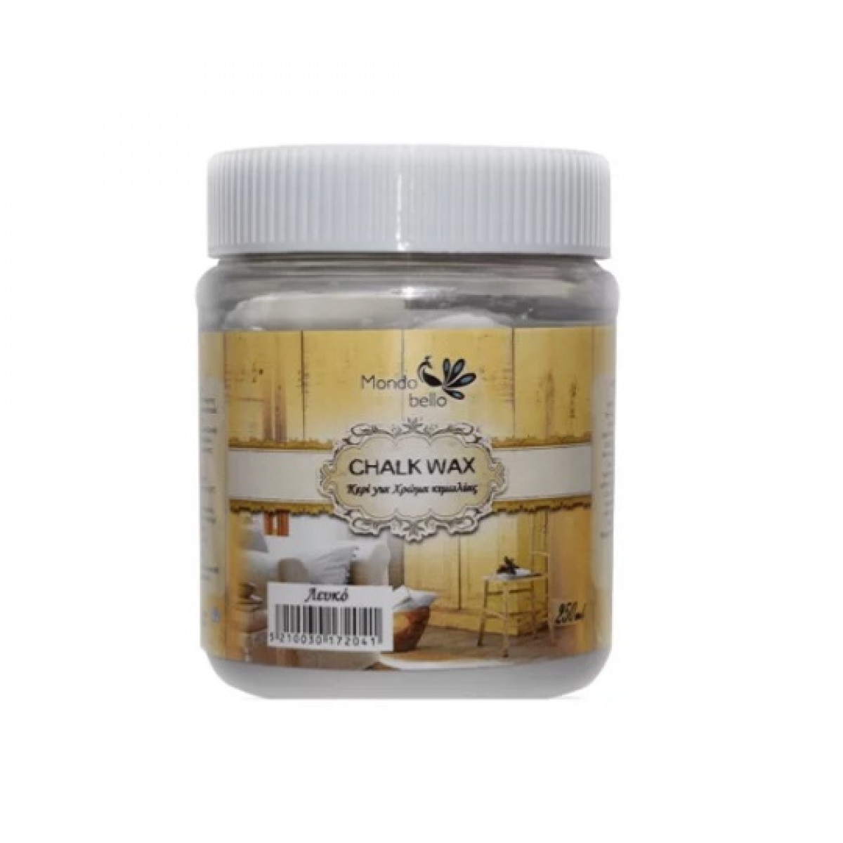 Φωτογραφία προϊόντος: ΚΕΡΙ ΚΙΜΩΛΙΑΣ Chalk Wax Λευκό 250ML